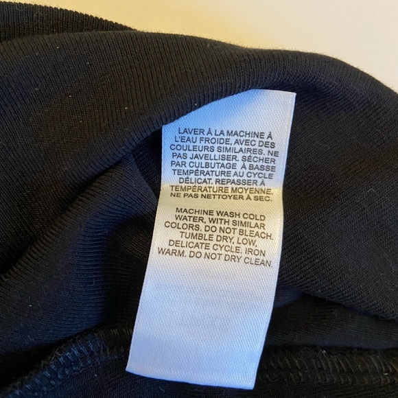 Garage Y2K Cropped Rhinestone Baby Tee Sugar & Spice Angel & Devil Black XS NEW - Picture 7 of 9